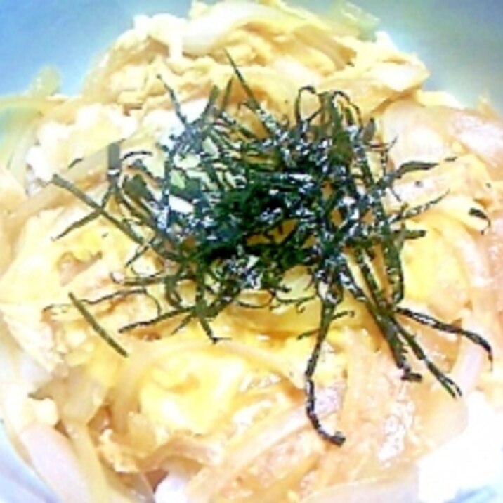 シンプル玉丼 ☆　手抜きレシピ